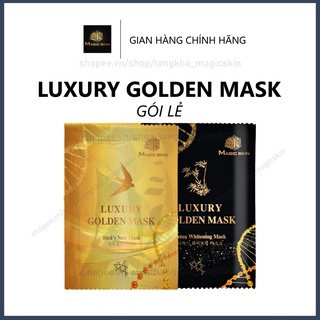 01 GÓI MẶT NẠ Ủ YẾN - THẢI ĐỘC MagicSkin 👍 Luxury Golden Mask🎈 Cấy trắng - Thải độc được 1 tuần