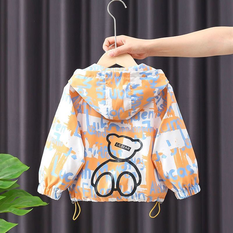 Áo Khoác Có Mũ Trùm Thời Trang Mới 2022 Dễ Phối Đồ Cho Bé Trai