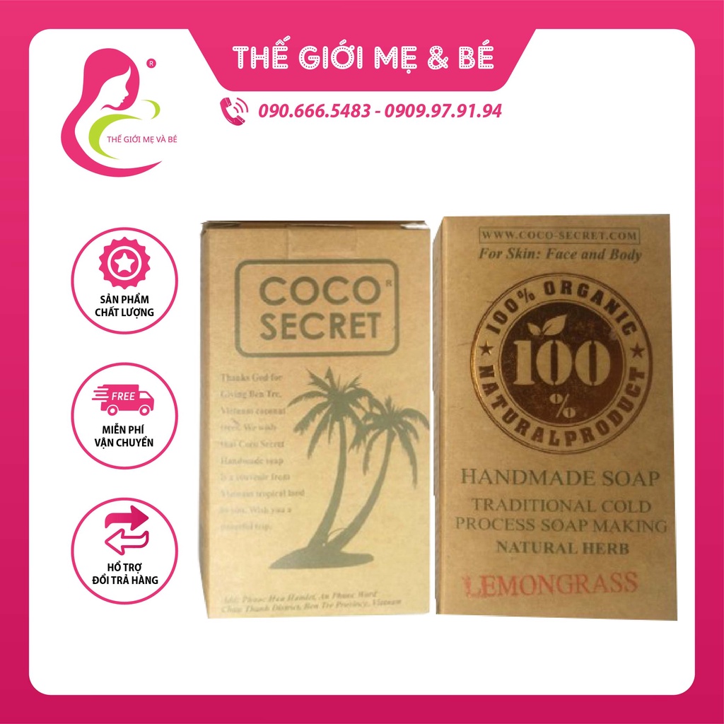 Xà bông dừa Handmade Coco secret
