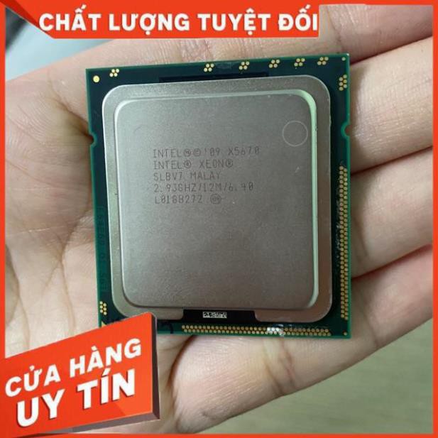 Xeon X5670 & X5675 tặng kèm keo tản nhiệt