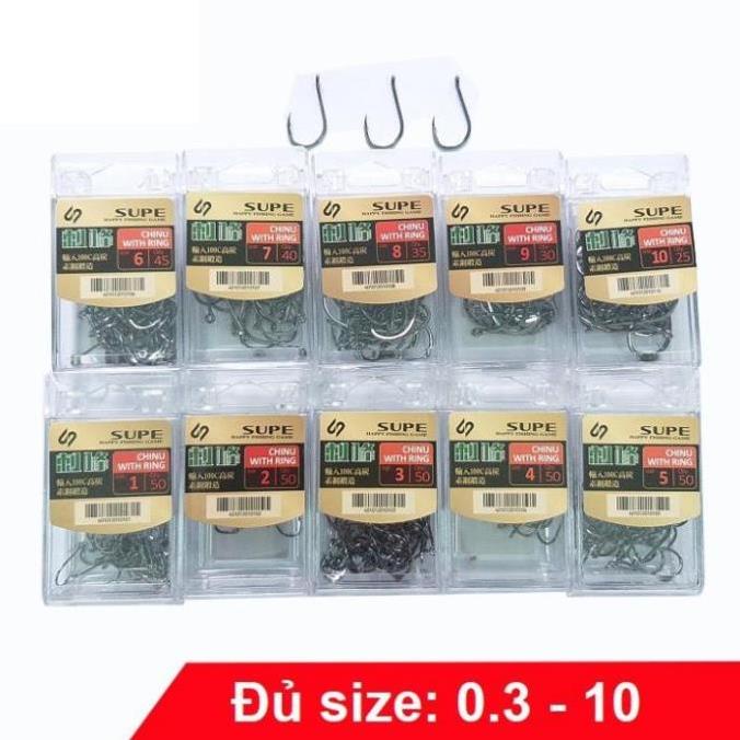 Lưỡi Câu Cá Lưỡi Câu Đài Lưỡi Câu Đơn Supe Chinu Siêu Bén