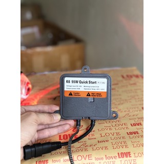 1 cái ballast hid k6 55w - 4,5a cho đèn xenon kích sáng nhanh tăng sáng 150%
