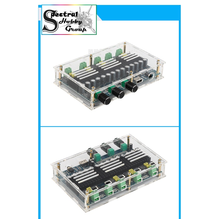 Mạch khuếch đại âm thanh 4 kênh 2*50W + 2*100W bluetooth 5.0 chất lượng cao Digital Audio Amplifier A10266