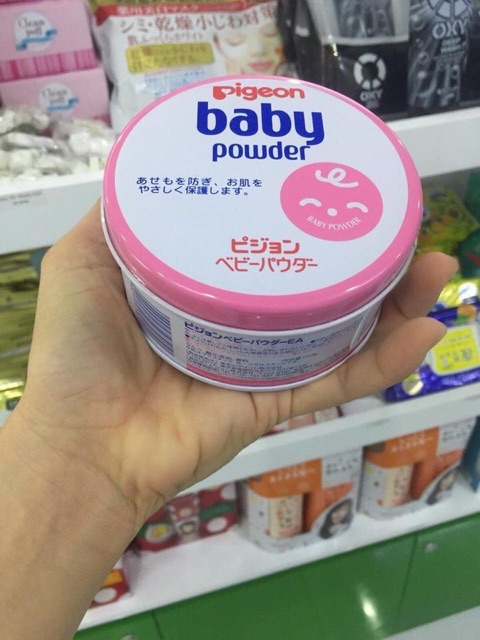 Phấn rôm Pigeon baby powder Nhật Bản