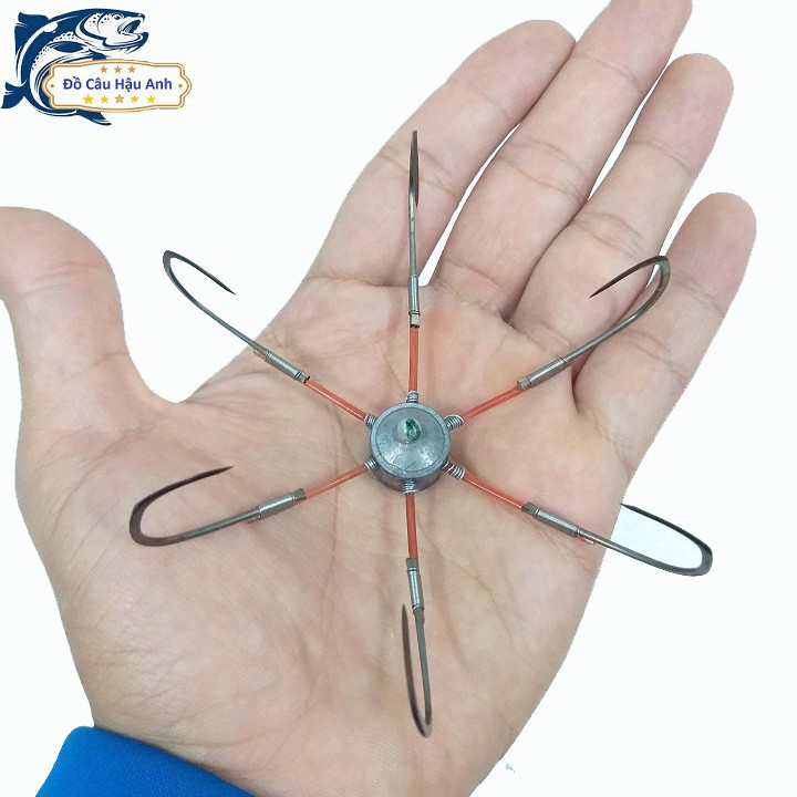 Lưỡi lục chì đúc A, lưỡi câu lục thép nga siêu bén siêu bền. hàng hót 22