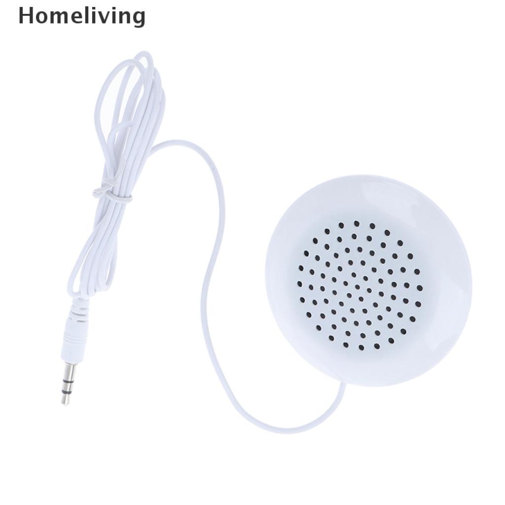Loa mini Giắc Cắm 3.5mm Màu Trắng Cho MP3 MP4 CD Điện Thoại