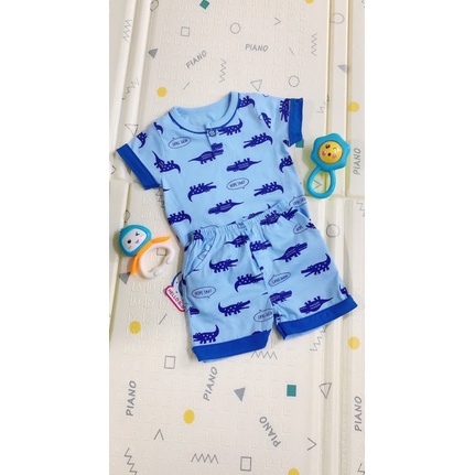 Bộ Pyjamas ngắn Hello B&B 100 Cotton