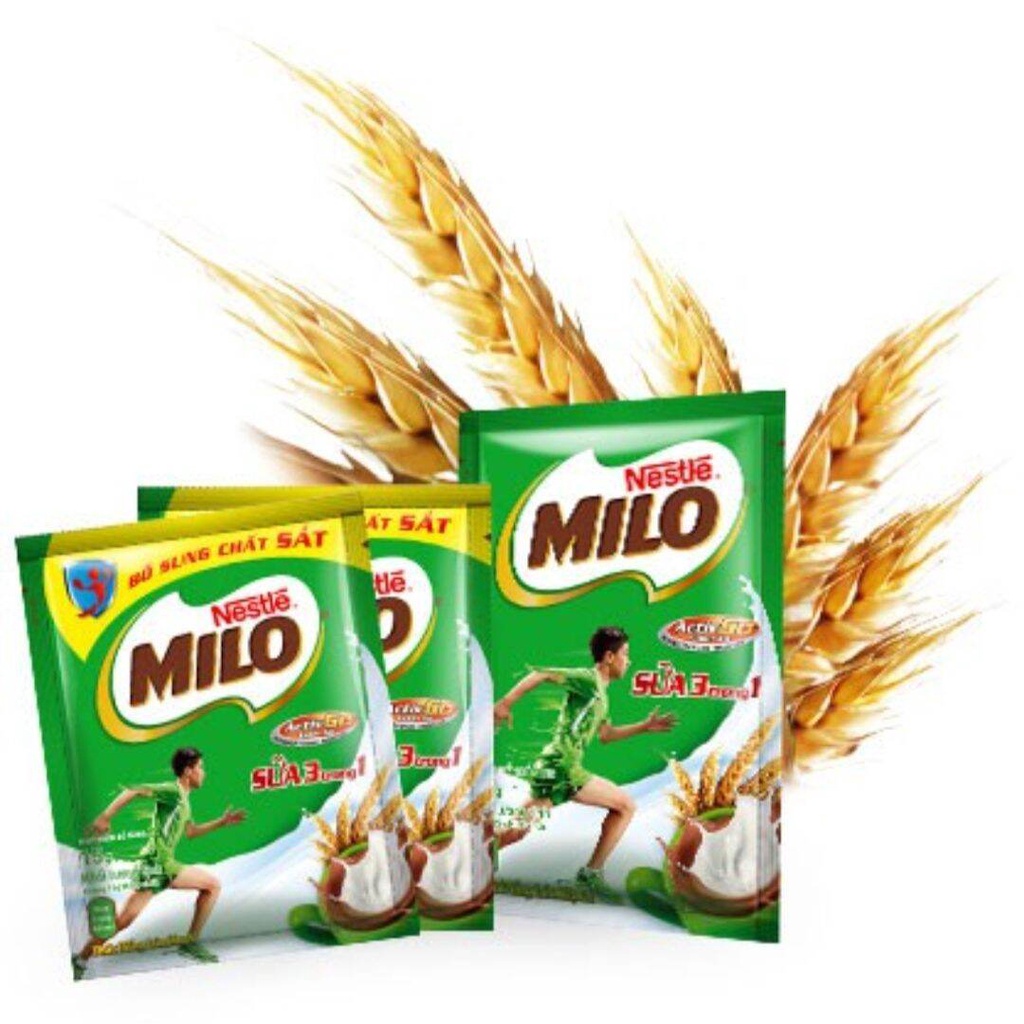 Combo 20 gói x 22gram Milo Active Go Thụy Sĩ - Date mới : 12 tháng