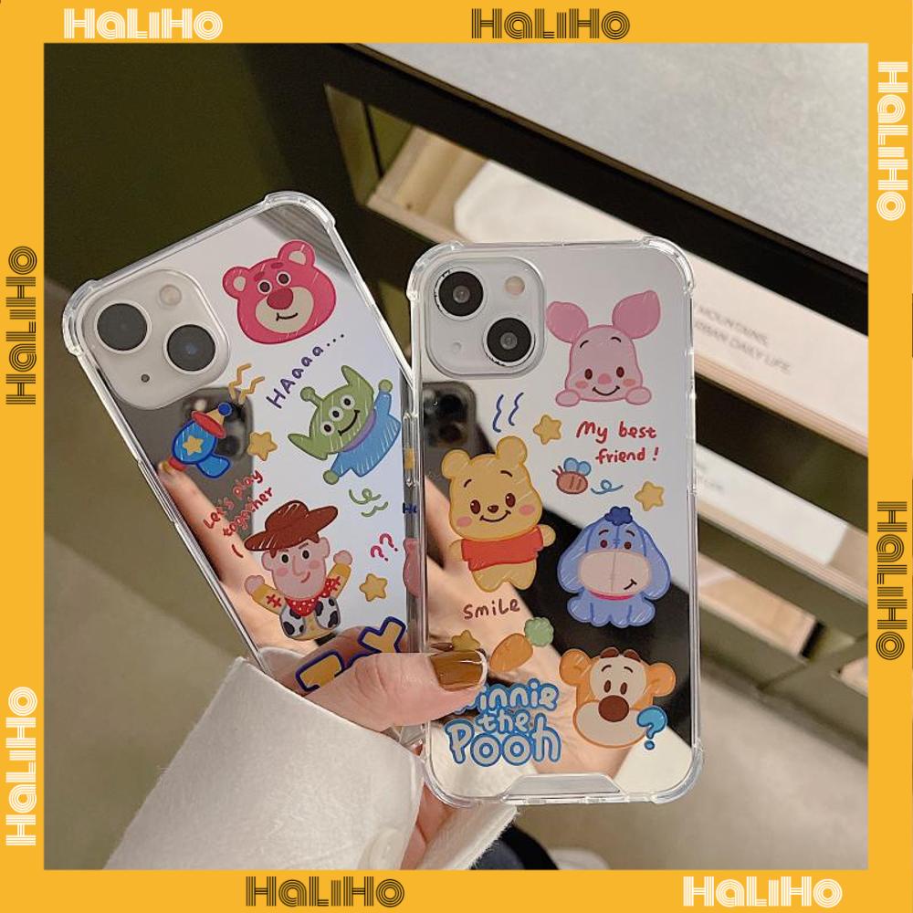 Ốp điện thoại acrylic kiểu gương trang điểm thích hợp cho iPhone 11 iPhone 13 Pro Max 12 Pro Max iPhone 7 Plus xr