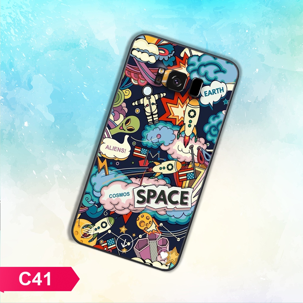 ỐP LƯNG SAMSUNG S8-SAMSUNG S8 PLUS IN HÌNH THÁM HIỂM MẶT TRĂNG CỰC ĐÁNG YÊU-HOT NHẤT 2021