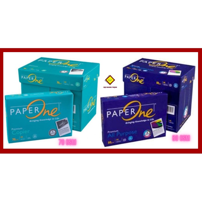 Giấy A4 Paper One 70gsm 80 gsm Giấy in photo A4 Giấy A4 giá rẻ CAM KẾT CHẤT LƯỢNG