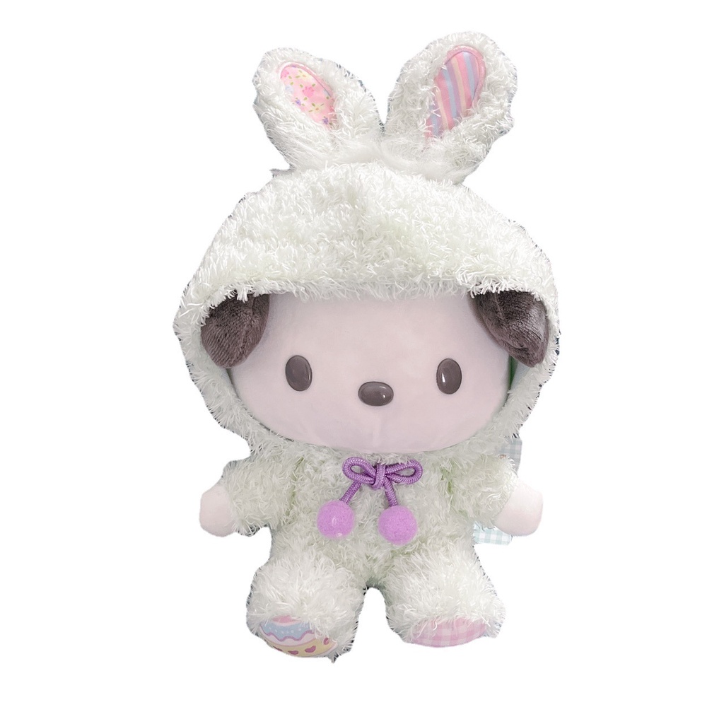 Móc Khóa Hình Thú Nhồi Bông Sanrio Kuromi My Melody Dễ Thương