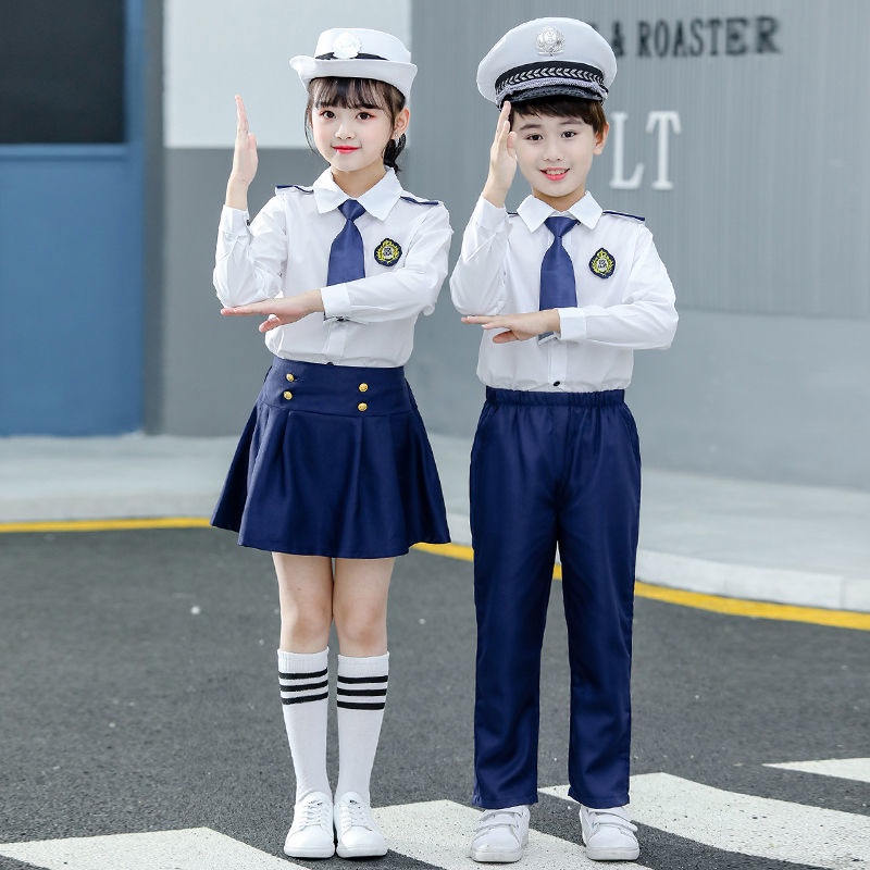 Bộ Đồng Phục Học Sinh Hóa Trang Phi Công Dành Cho Trẻ Mẫu Giáo