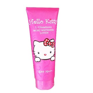 Kem dưỡng trắng da Hello Kitty L Glutathione Moist Whitening Lotion 300ml