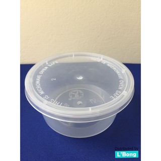 (Combo 100 cái) Hộp đựng thức ăn tròn 350ml