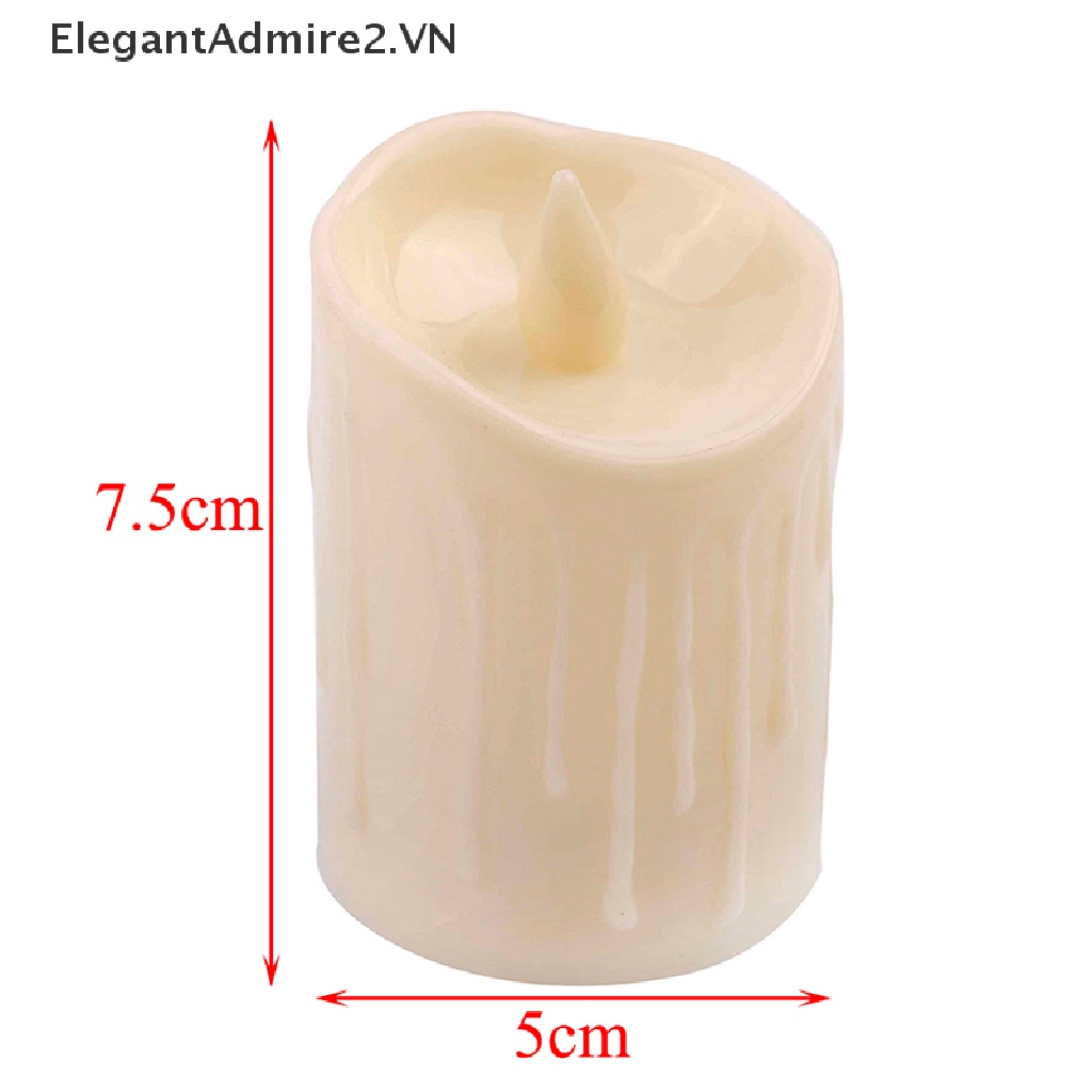 Đèn Led Hình Nến Không Lửa Sử Dụng Pin Trang Trí Tiệc Cưới