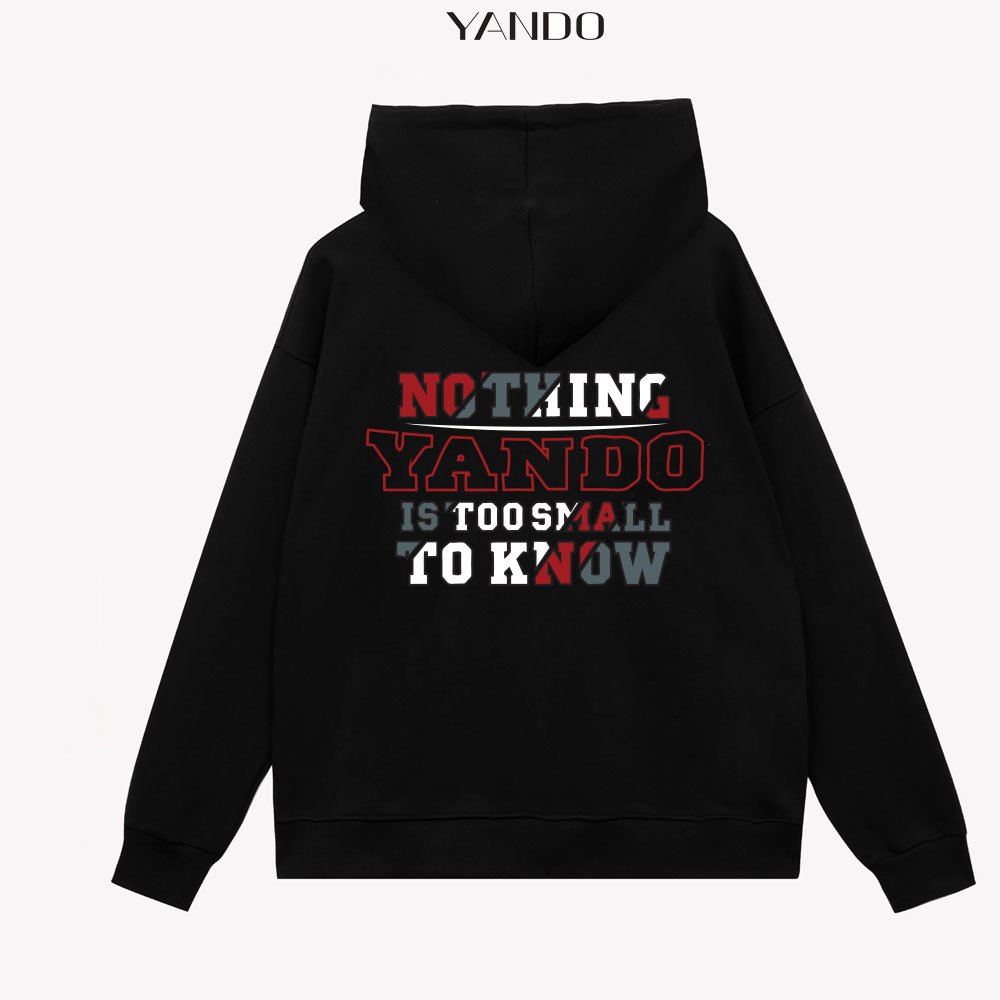 Áo Hoodie Form Rộng YANDO OUTFITS Loop AH206 Thun Cotton French Terry 350GSM Local Brand