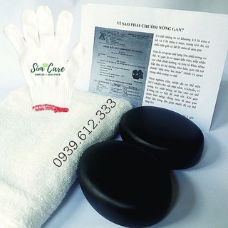 Combo Cặp Đá Chườm Gan TẶNG Khăn Chườm + Bao Tay & Kèm Chi Tiết Kỹ Thuật Chườm Đá