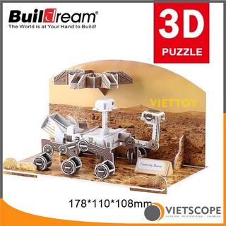 Bộ lắp ráp mô hình 3D Buildream Robot tự hành Sao Hỏa Curiosity Rover - MH002