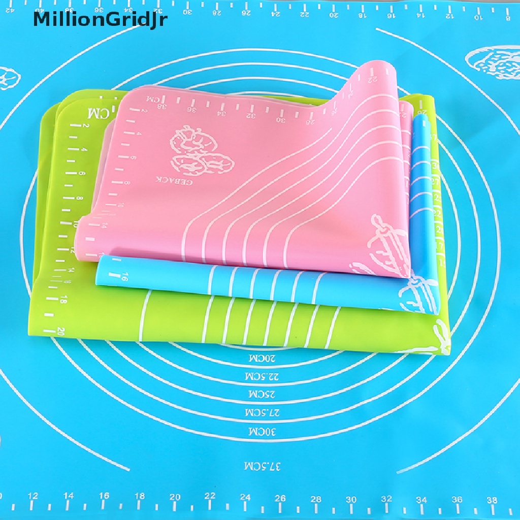 Thảm Nhào Bột Làm Bánh Bằng Silicon Chống Dính Kích Thước 26 * 29cm