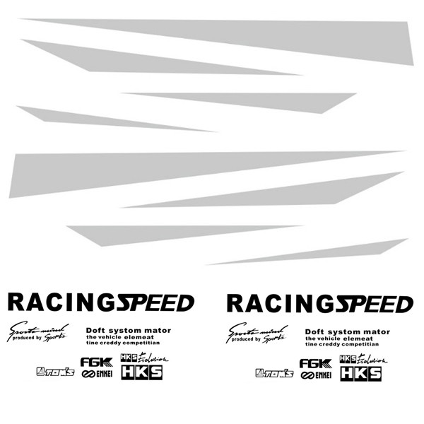 Tem xe ô tô thể thao TS026