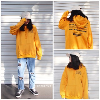 [HOODIE] PLAY AND REWIND