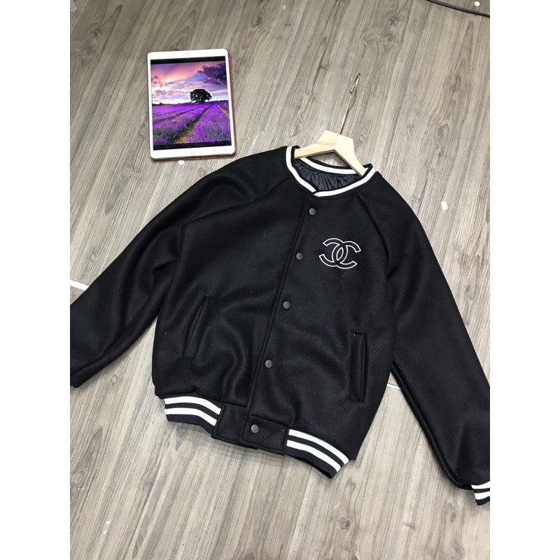 Áo khoác bomber 2 lớp viền logo  | BigBuy360 - bigbuy360.vn