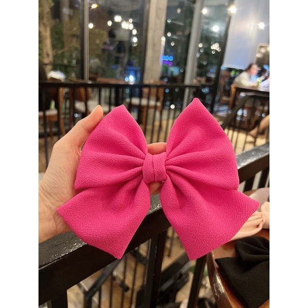 [ NAKI SHOP ] Kẹp nơ tiểu thư xinh xắn ( hàng cao cấp, đẹp) bản to