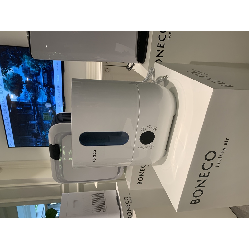 Máy Phun Sương Tạo Ẩm BONECO U350 Làm Mát Nhà, Tạo Độ Ẩm, Xông Tinh Dầu Thơm Phòng, Sương Nano  - Hàng Chính Hãng