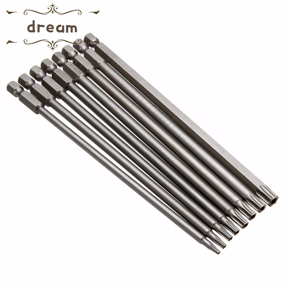 【DREAMLIFE】Screwdriver Bit T25 T27 T30 T40 T8 Hand Tool T20 Torx 150MM Extra Long