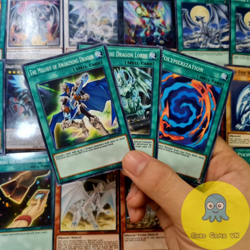 Bài YuGiOh - Bộ 54 lá bài Blue Eyes Meta 2020 Deck - Card Game VN