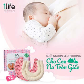 Túi chườm bầu ngực thông tia sữa, kích sữa, giảm đau ti 1life