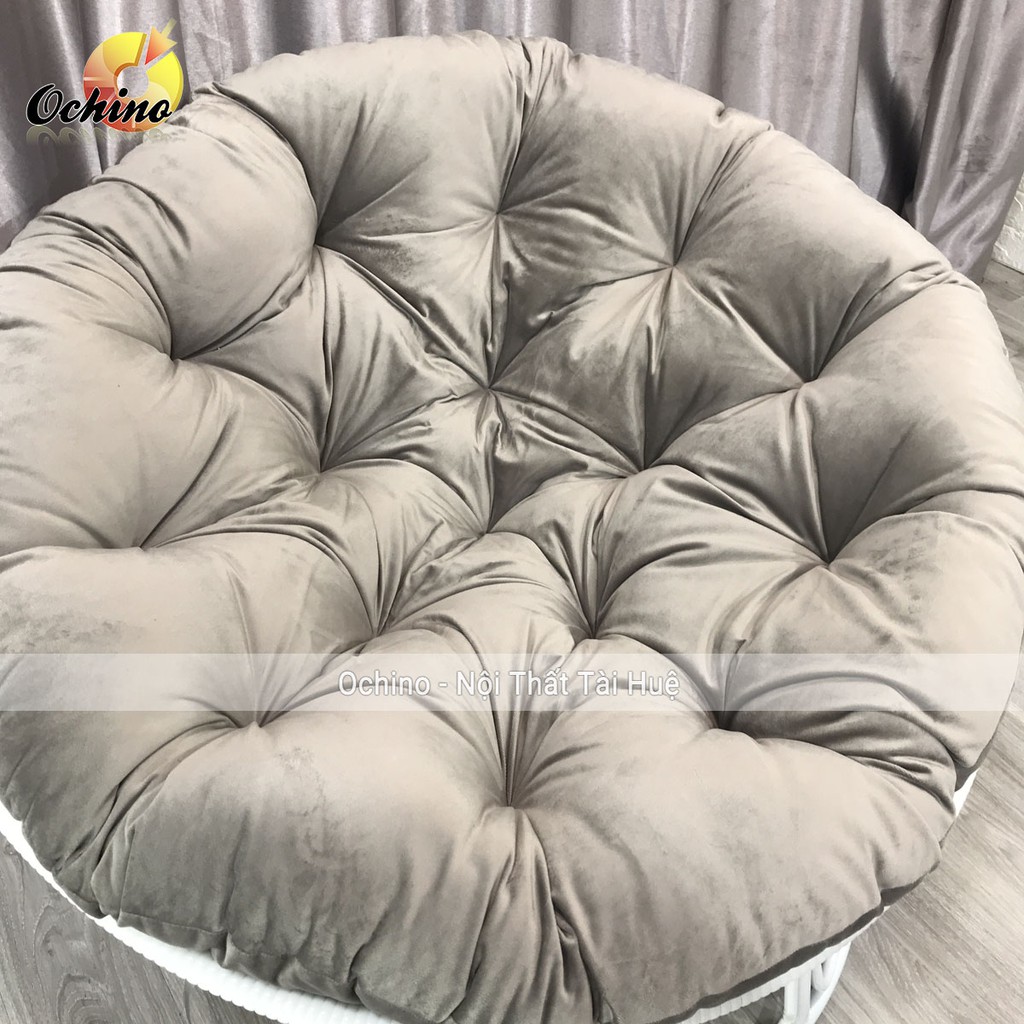 Ghế Papasan Bập Bênh Thư Giãn Cao cấp Đệm Chọn Màu