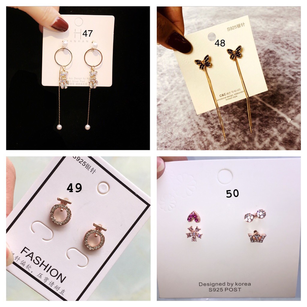 BST khuyên tai phong cách thời trang trẻ trung