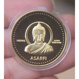 Đồng Xu Hình Đức Phật Thích Ca NePal