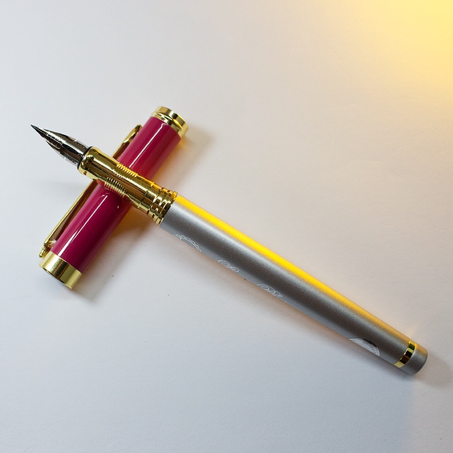 Bút mài long phụng LP04 ngòi lá tre G zebra calligraphy tự tạo thanh đậm