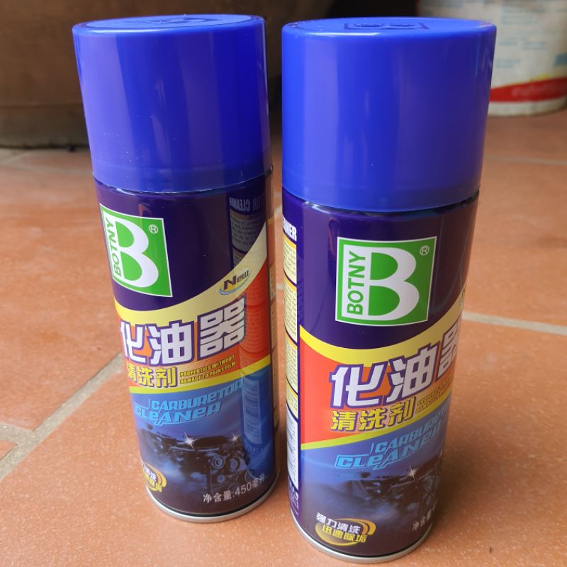 Nước xịt Rửa Chế hòa khí, bình xăng con BOTNY có vòi dài.