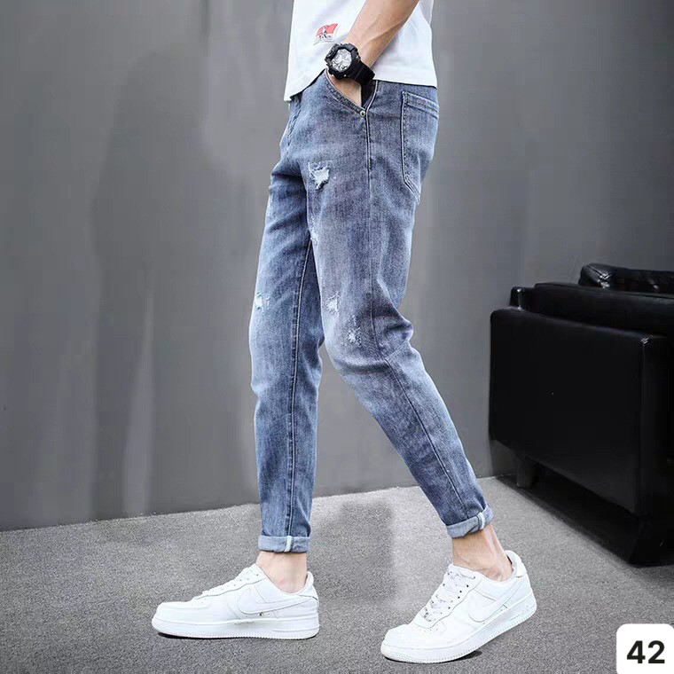 Quần Jean Nam Cao Cấp 💝Freeship💝 Quần Bò Nam, Quần Rin Nam Cao Cấp Co Giãn 4 Chiều HU124 | BigBuy360 - bigbuy360.vn