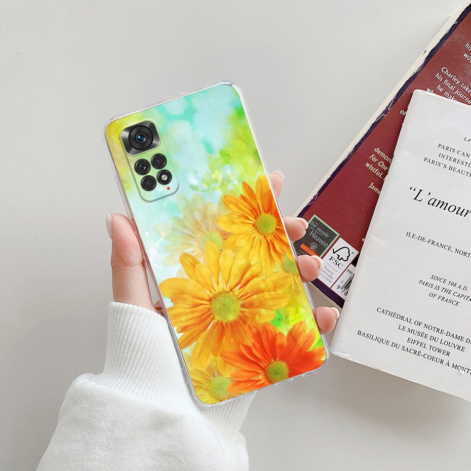Ốp Điện Thoại TPU Dẻo Họa Tiết Hoạt Hình Động Vật Dễ Thương Cho Xiaomi Redmi Note 11 / Note 11S / Note 11 Pro 5G