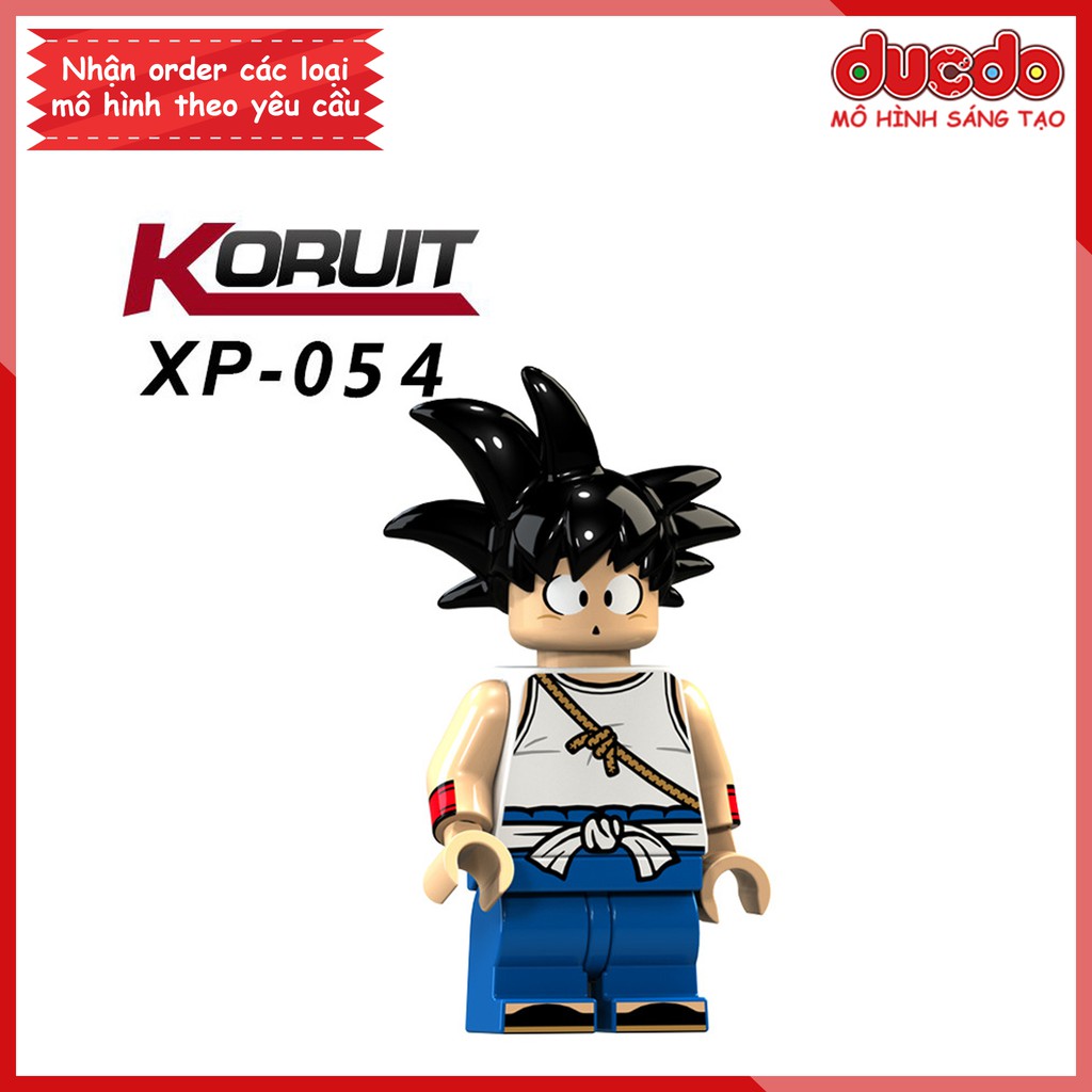 Minifigures 7 viên ngọc rồng Android, Krillin, Tien, Goku, Chiaotzu, Vegeta - Đồ chơi Lắp ghép Mini Dragon Ball KT1007