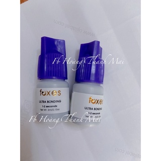 Keo nối mi Foxes khô nhanh 1-2s