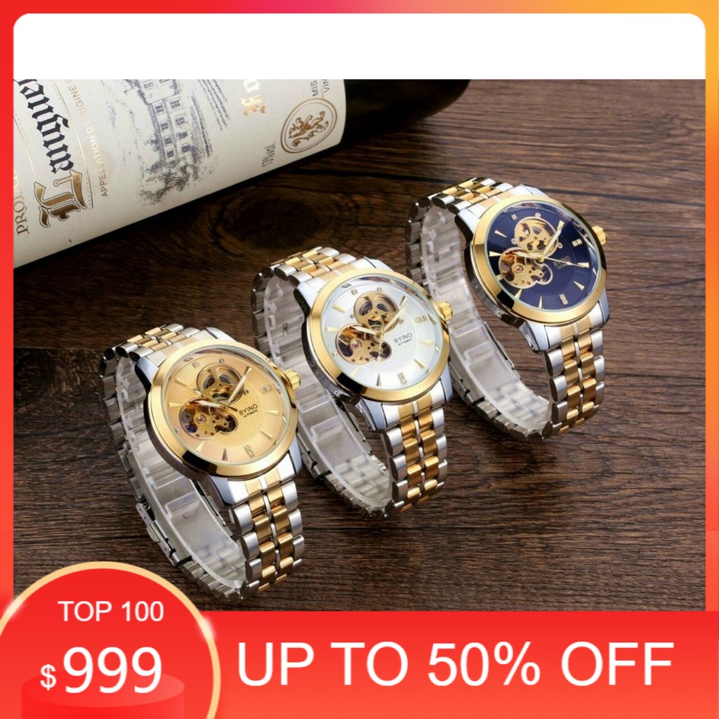 Đồng Hồ Cơ Nam BYINO Automatic BN8082