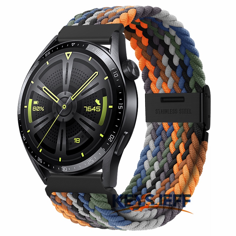 HUAWEI Dây Đeo Nylon 22mm Tương Thích Với Galaxy Watch 3 45mm / 46mm / Gear S3 Frontier / Classic / GT 3 46mm