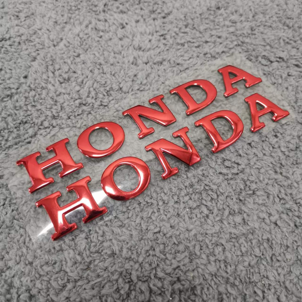 Logo Honda cho biểu tượng xe máy Đề can gel mềm 3D
