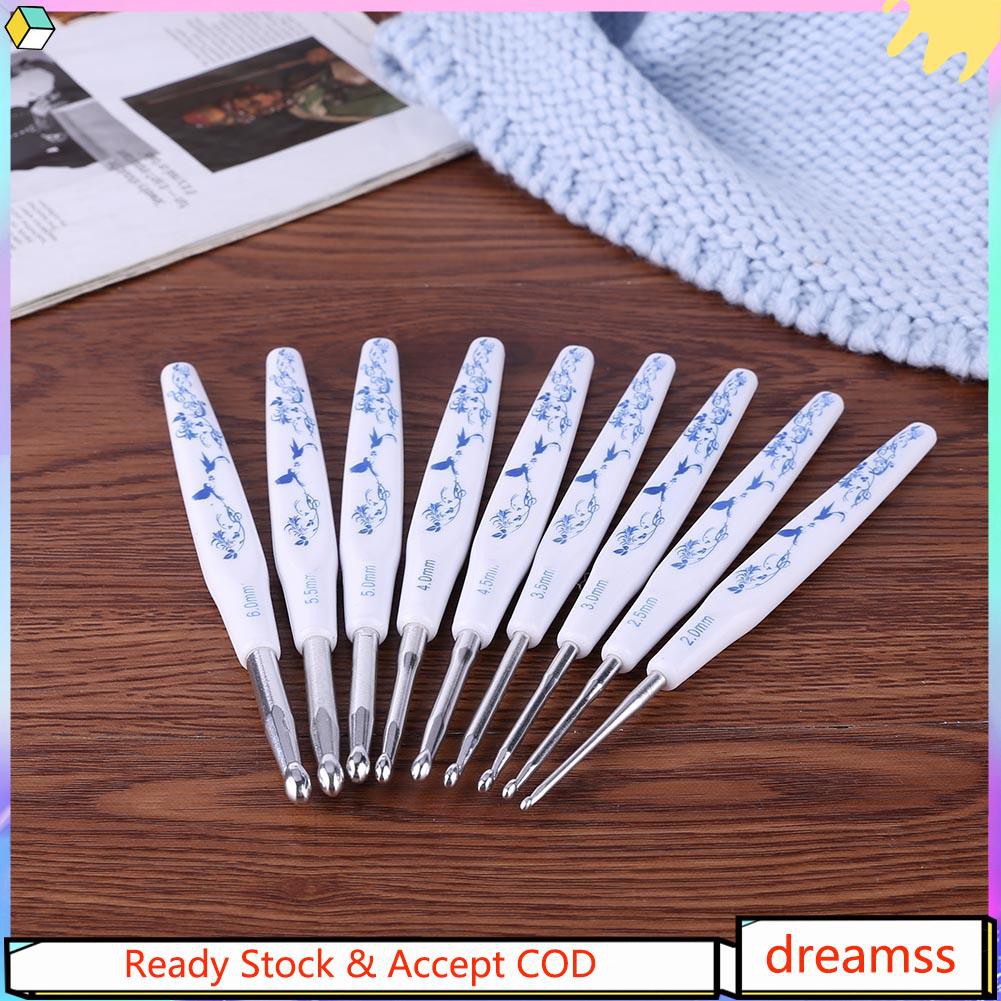 Bộ 9 Móc Đan Len 2-6mm