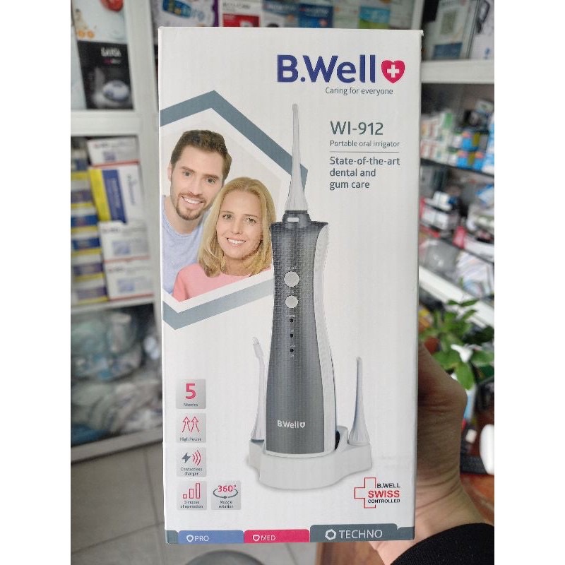 MÁY TĂM NƯỚC BWELL - THUỴ SỸ BẢO HÀNH 2 NĂM