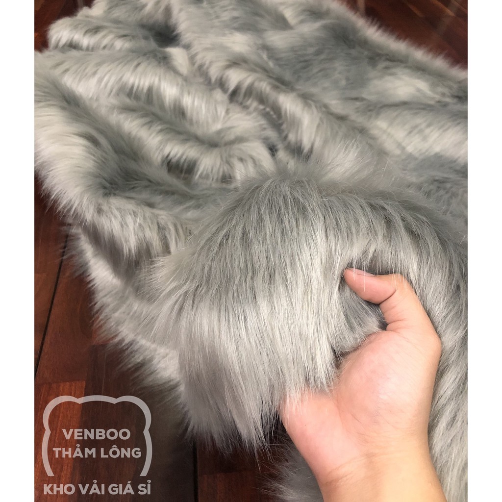 👑 [ SIÊU PHẨM ] - Thảm Lông Chụp Ảnh Trải Sàn Siêu Hot 2021 | Màu Xám Khói 2021 | BigBuy360 - bigbuy360.vn