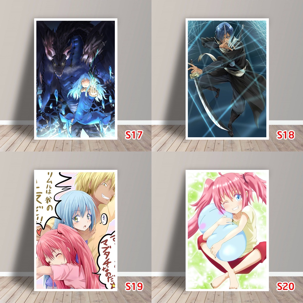 Tấm Postcard Cao Cấp Anime Slime
