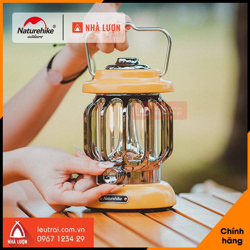 Đèn cắm trại dã ngoại Glamping NatureHike - NH21ZM008