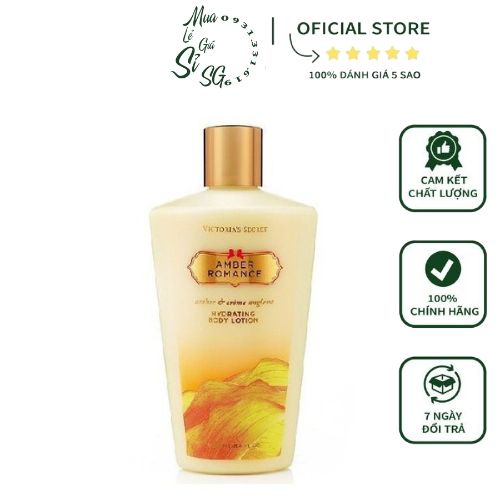 Sữa Dưỡng Thể Victoria’s Secret Amber Romance Body Lotion 250ml - Hàng Chính Hãng